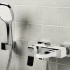 Смеситель WasserKRAFT Aller 1061WHITE для ванны с коротким изливом комбинированное покрытие