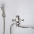 Смеситель WasserKRAFT Wern 4202L  для ванны с длинным изливом "матовый хром"