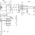 Встраиваемая часть смесителя для раковины Ideal Standard A5948NU(для смесителя A5844AA)